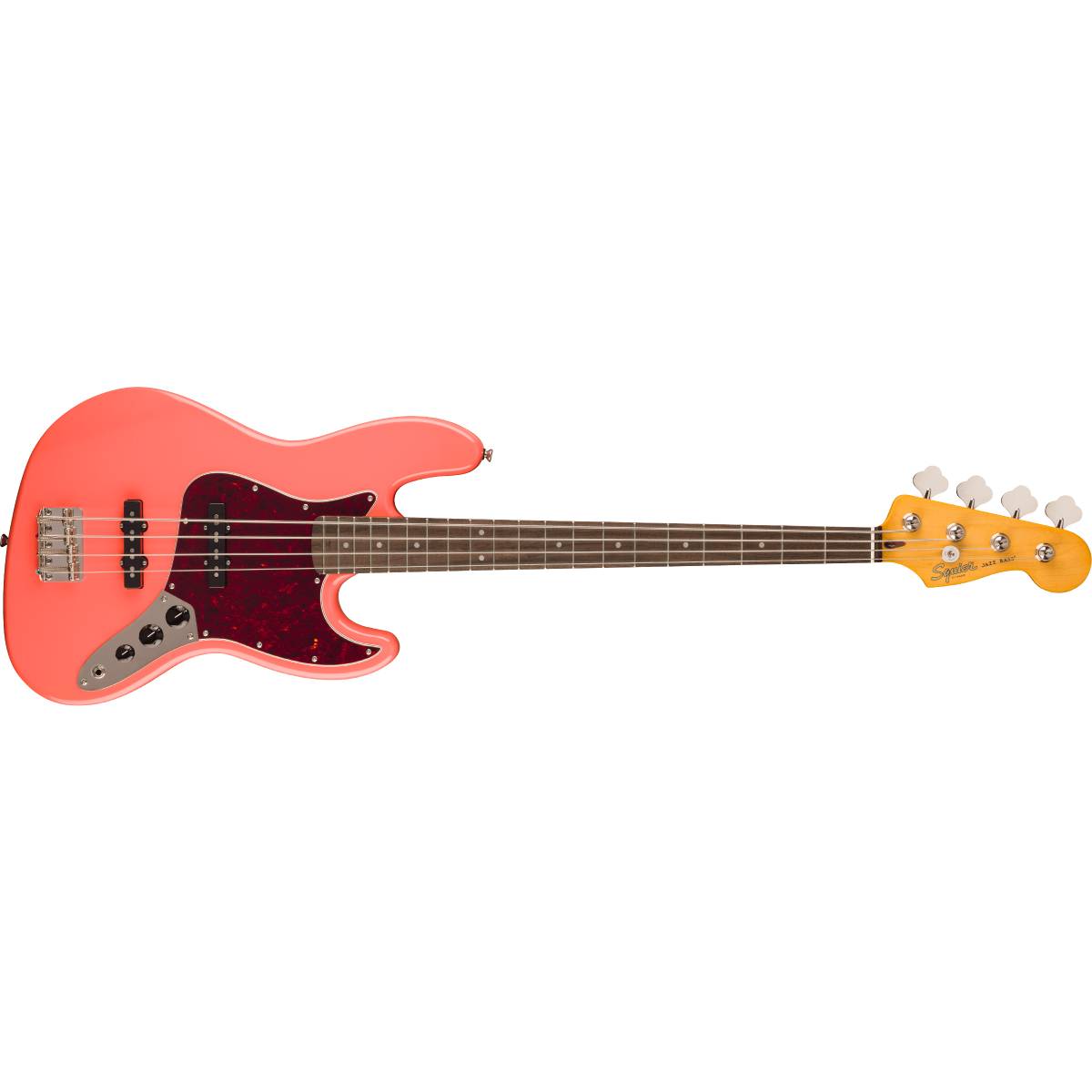 Fender Squier Classic Vibe 60s Jazz Bass Guitar Tahitian Coral - 0374530511