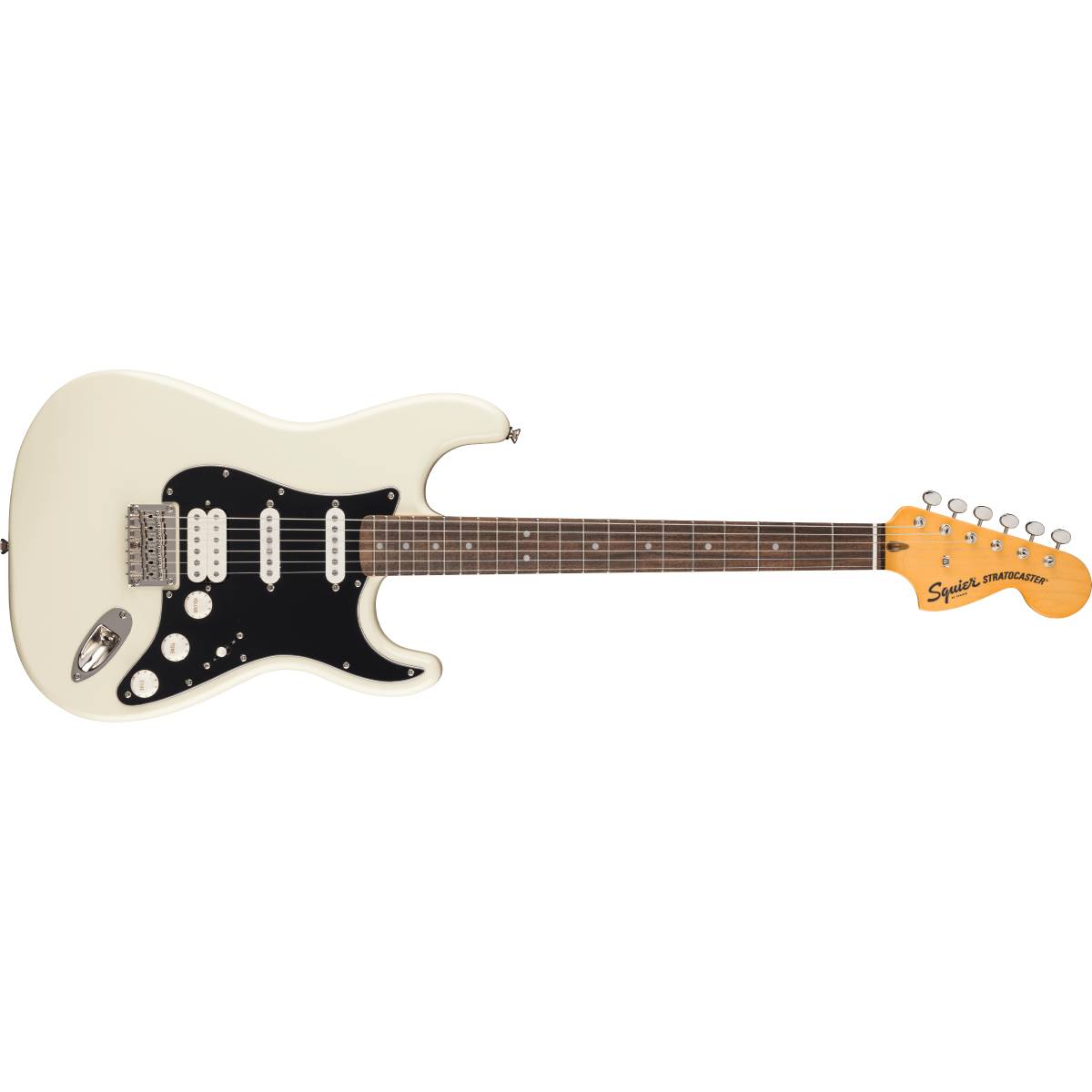 Fender Squier Classic Vibe 70s Stratocaster HT HSS Electric Guitar Olympic White - 0374027505