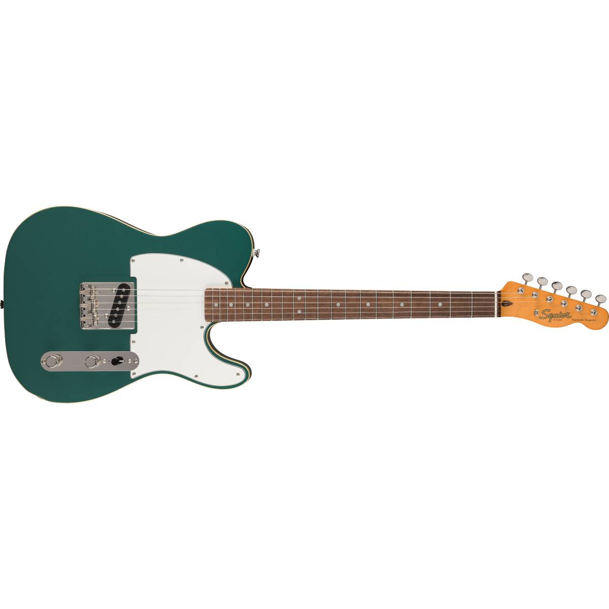Fender Squier Classic Vibe Custom Esquire Electric Guitar Sherwood Green - 0374043546
