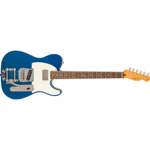 Fender Squier Classic Vibe Custom Telecaster SH Electric Guitar Lake Placid Blue w/ Bigsby - 0374048502