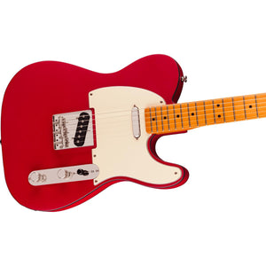 Fender Squier Classic Vibe Limited Edition 60s Custom Telecaster Electric Guitar Satin Dakota Red - 0374039554