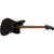 Fender Squier FSR Affinity Series Jazzmaster Electric Guitar Metallic Black w/ Black Pickguard - 0378311965
