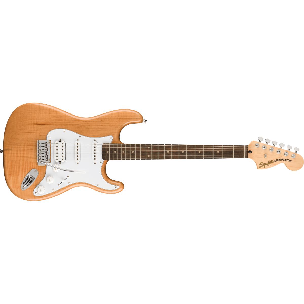 Fender Squier FSR Affinity Series Stratocaster HSS Electric Guitar Ice Blue Metallic w/ White Pickguard - 0378100583