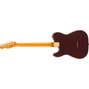 Fender Squier FSR Classic Vibe 60s Custom Telecaster Electric Guitar Oxblood w/ Tortoiseshell Pickguard - 0374046593