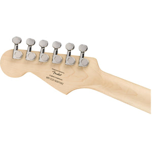 Fender Squier FSR Mini Stratocaster Electric Guitar Competition Orange w/ White Pickguard - 0370121596