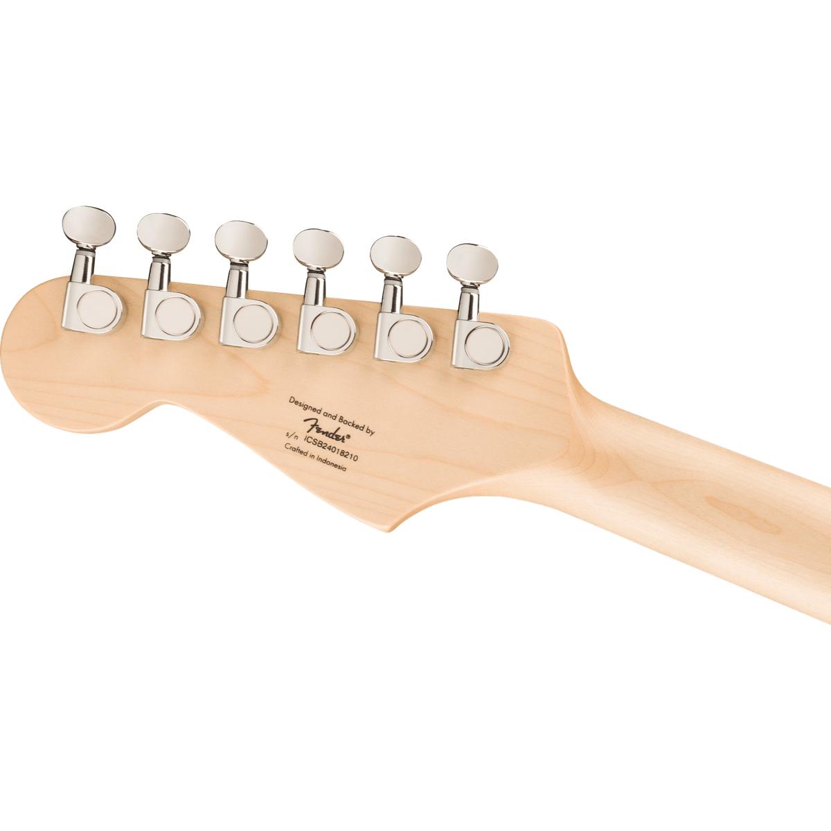 Fender Squier FSR Mini Stratocaster Electric Guitar Tahitian Coral w/ White Pickguard - 0370122511