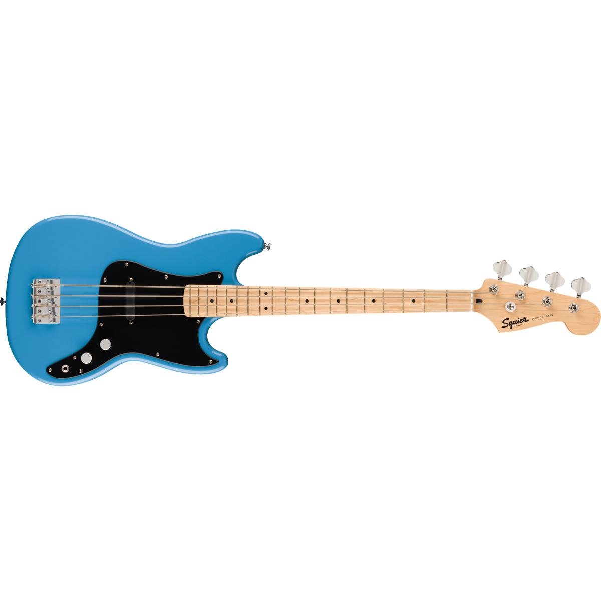 Fender Squier FSR Squier Sonic Bronco Bass Guitar California Blue w/ Black Pickguard - 0373803526