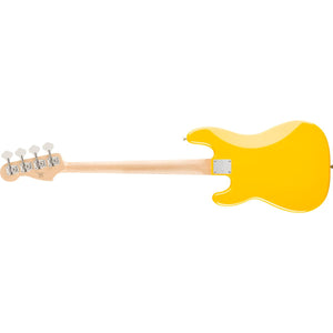 Fender Squier FSR Squier Sonic Precision Bass Guitar Graffiti Yellow w/ White Pickguard - 0373902574