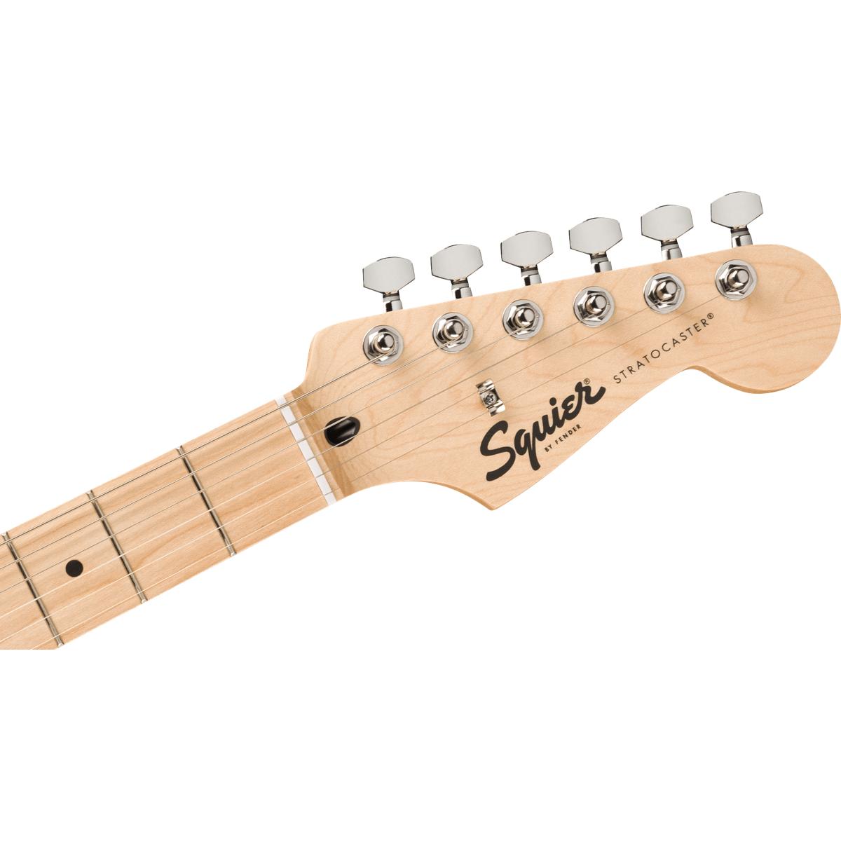 Fender Squier FSR Squier Sonic Stratocaster HSS Electric Guitar Tropical Turquoise w/ White Pickguard - 0373202597