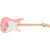 Fender Squier FSR Squier Sonic Stratocaster HT Electric Guitar Shell Pink w/ White Pickguard - 0373252556