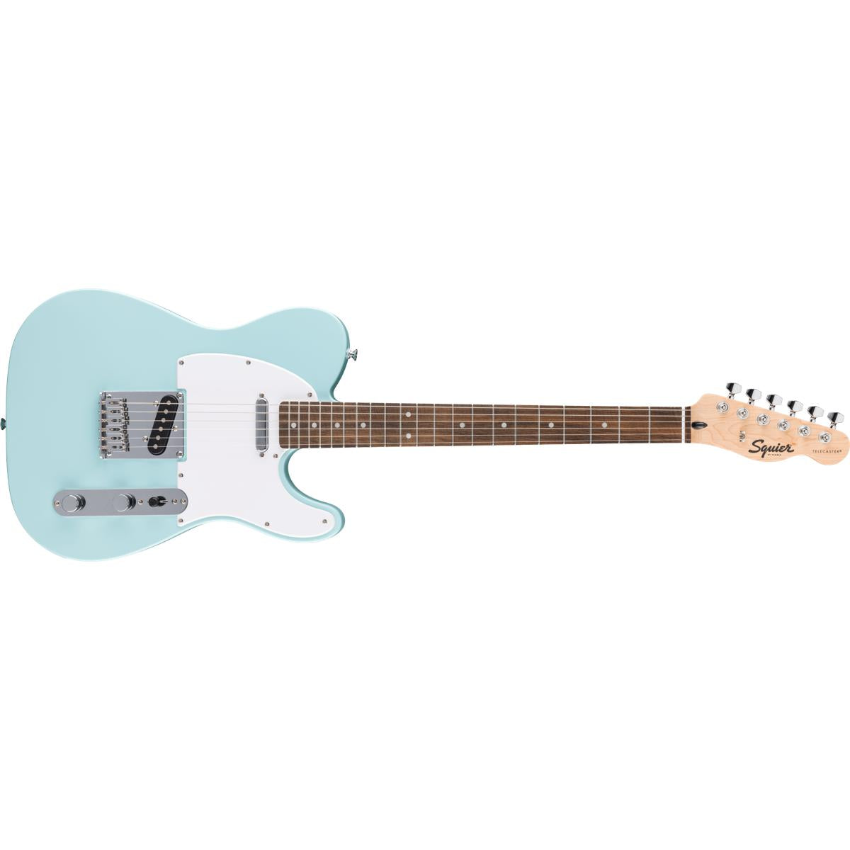 Fender Squier FSR Squier Sonic Telecaster Electric Guitar Daphne Blue w/ White Pickguard - 0373450504