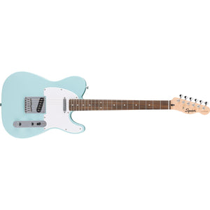 Fender Squier FSR Squier Sonic Telecaster Electric Guitar Daphne Blue w/ White Pickguard - 0373450504