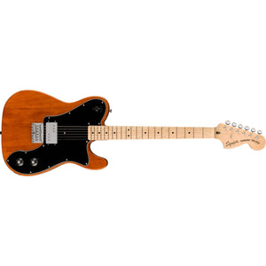 Fender Squier Paranormal Esquire Deluxe Electric Guitar Mocha w/ Black Pickguard - 0377045529