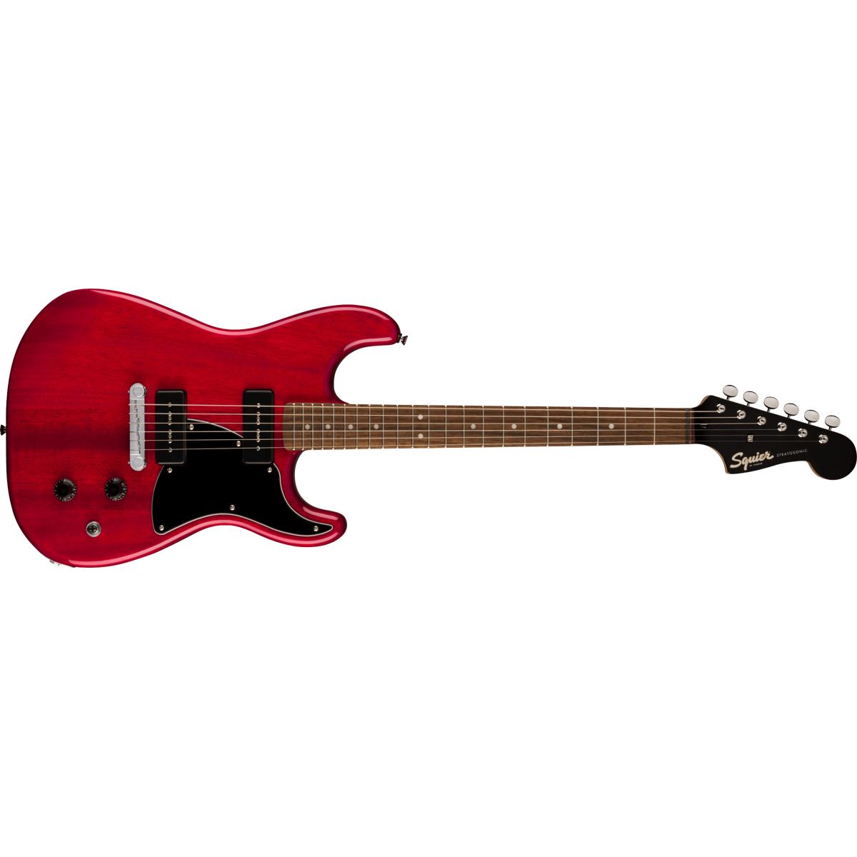 Fender Squier Paranormal Strat-O-Sonic Electric Guitar Crimson Red