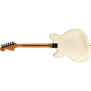 Fender Tom DeLonge Starcaster Electric Guitar RW Satin Olympic White - 0262370505