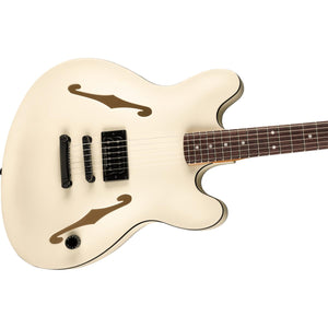 Fender Tom DeLonge Starcaster Electric Guitar RW Satin Olympic White - 0262370505