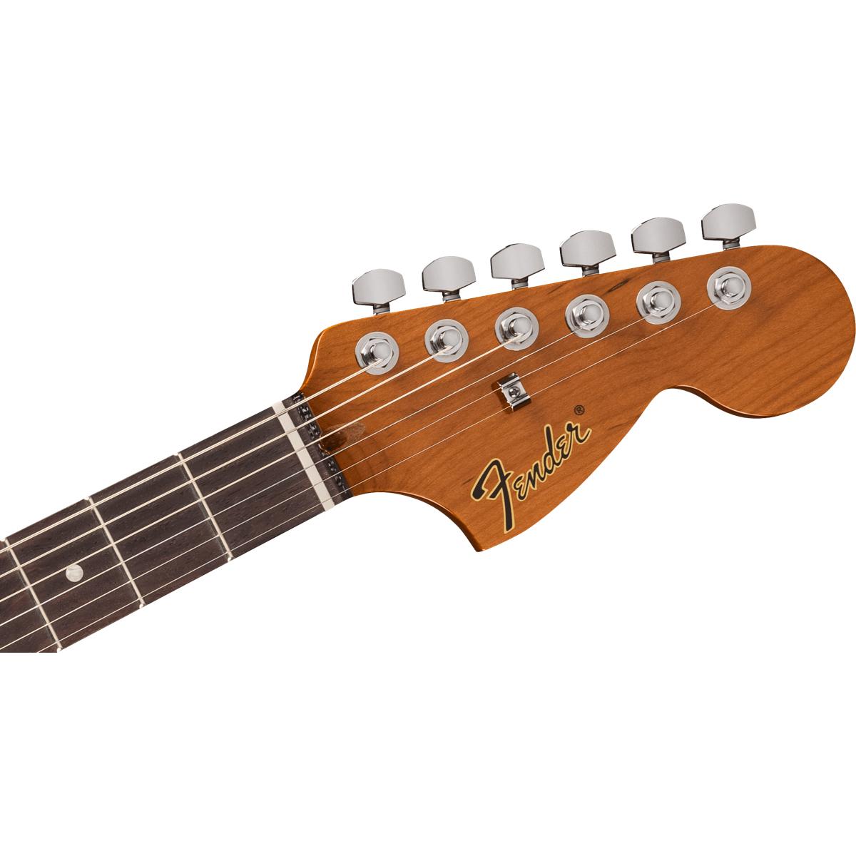 Fender Tom DeLonge Starcaster Electric Guitar RW Satin Shoreline Gold - 0262360544
