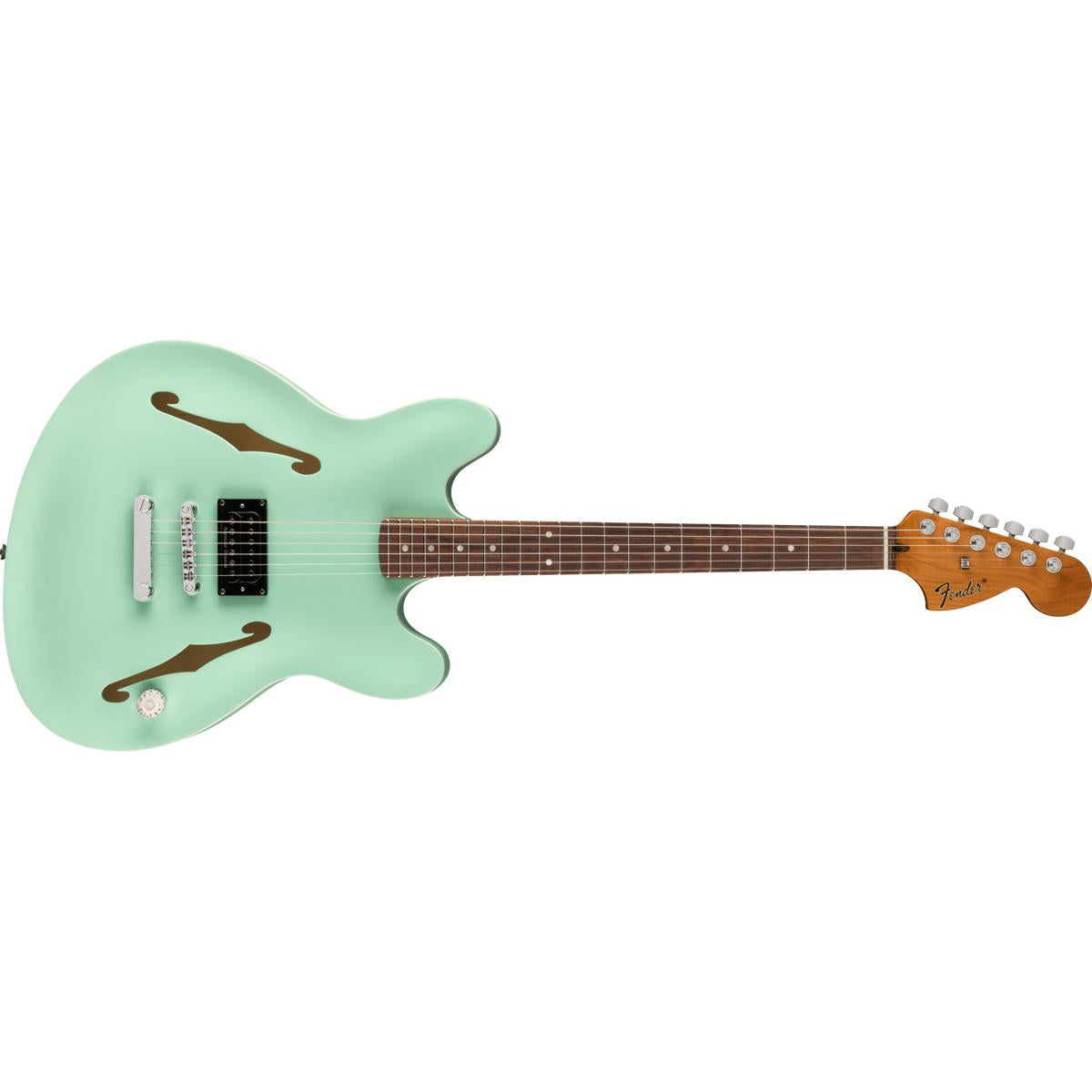Fender Tom DeLonge Starcaster Electric Guitar RW Satin Surf Green - 0262360557