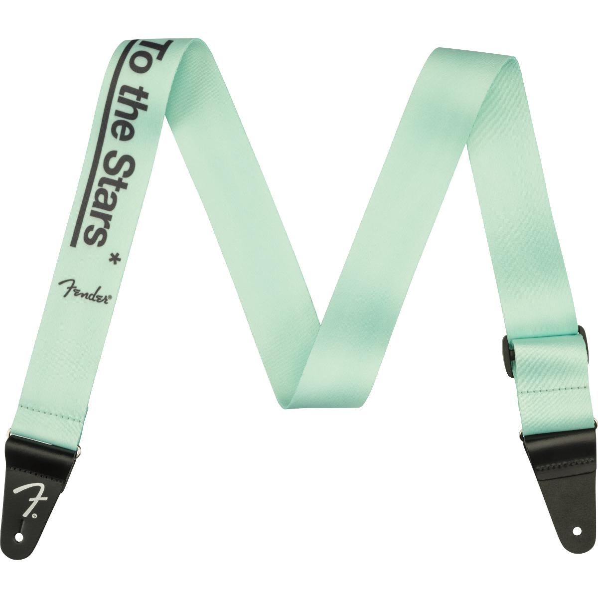 Fender Tom DeLonge To The Stars Guitar Strap Surf Green - 0990639049