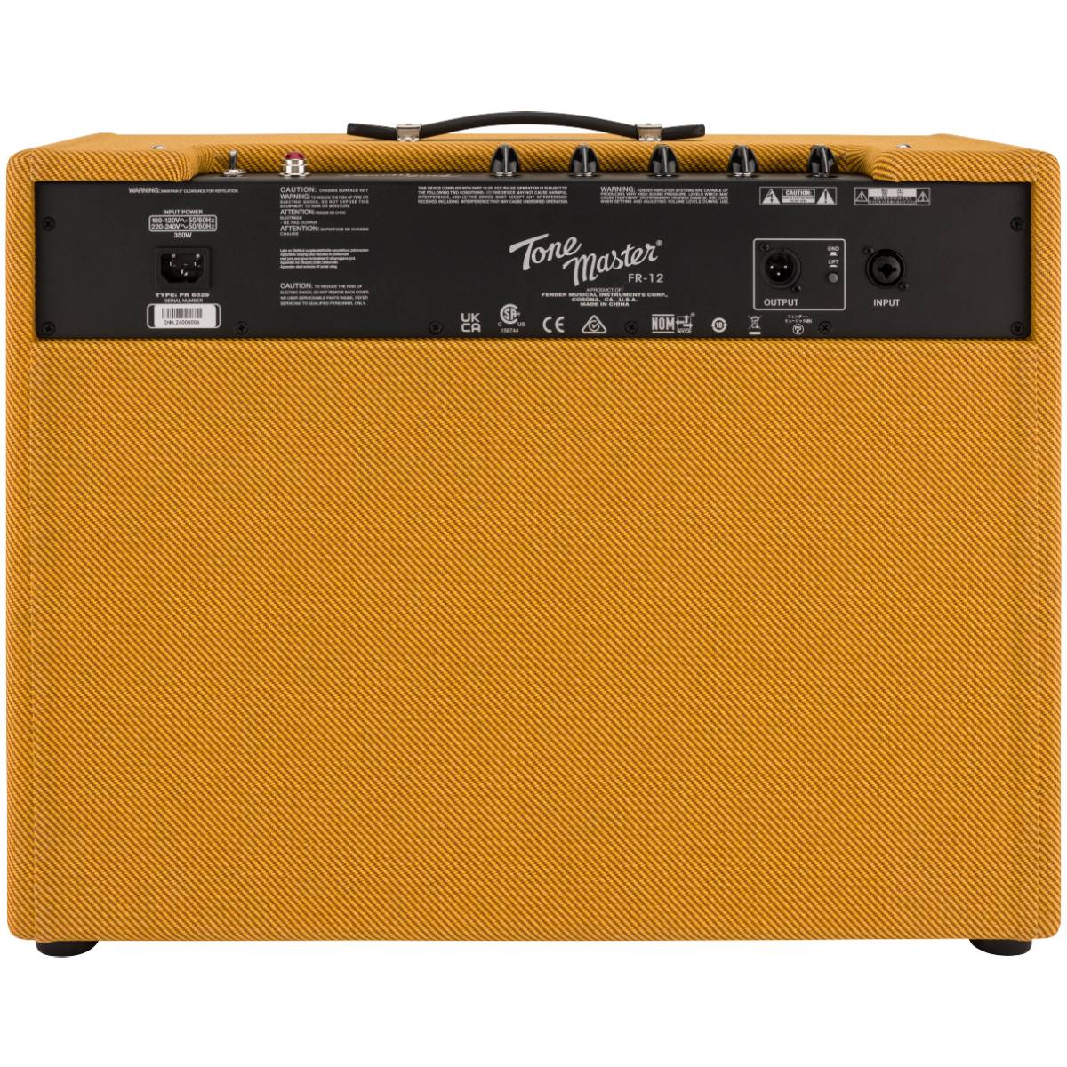 Fender Tone Master FR-12 Tweed Full Range Flat Response Powered Speaker 12inch - 2275203010