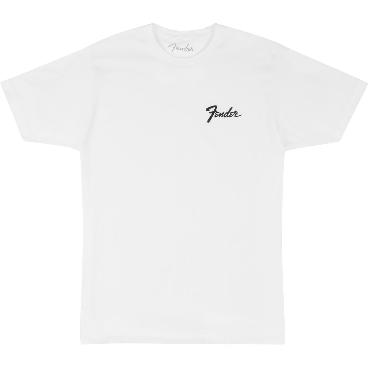 Fender Transition Logo TShirt White S 9192501306 Belfield Music