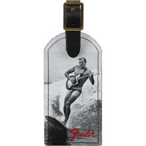 Fender Vintage Ad Luggage Tag Surfer - 9106101001