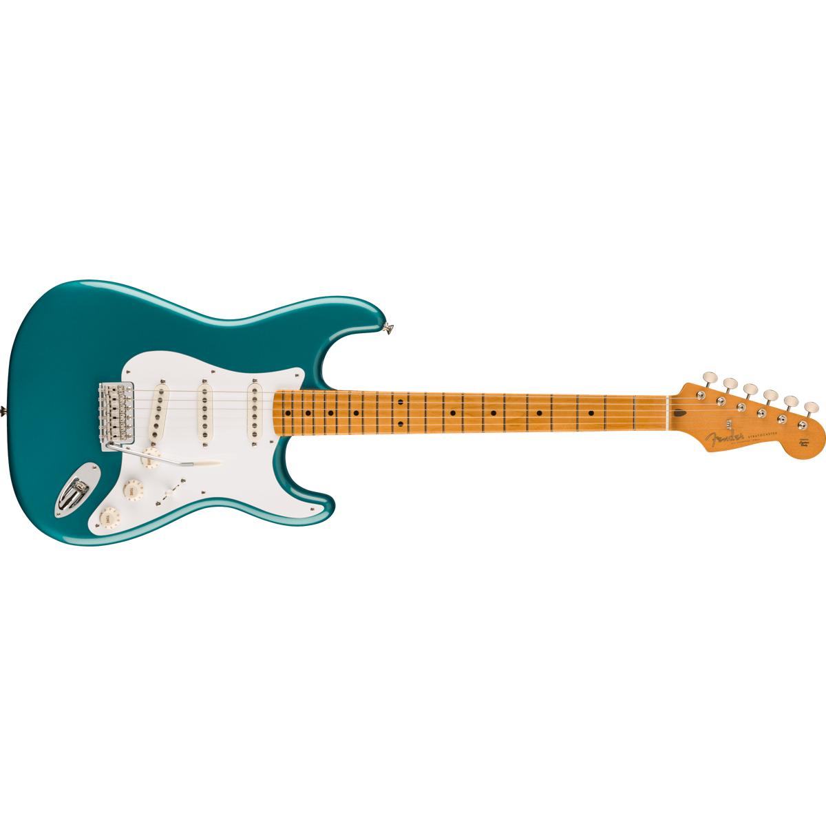 Fender Vintera II 50s Stratocaster Electric Guitar MN Ocean Turquoise - MIM 0149012308