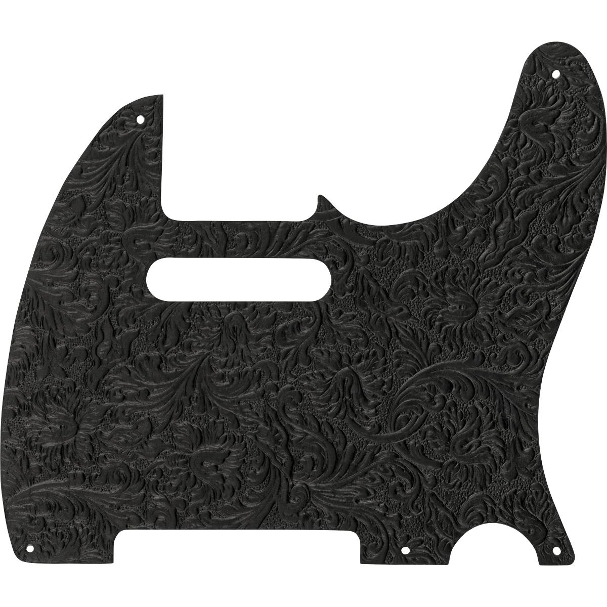 Fender Waylon Jennings Leather Pickguard Black - 0991357006