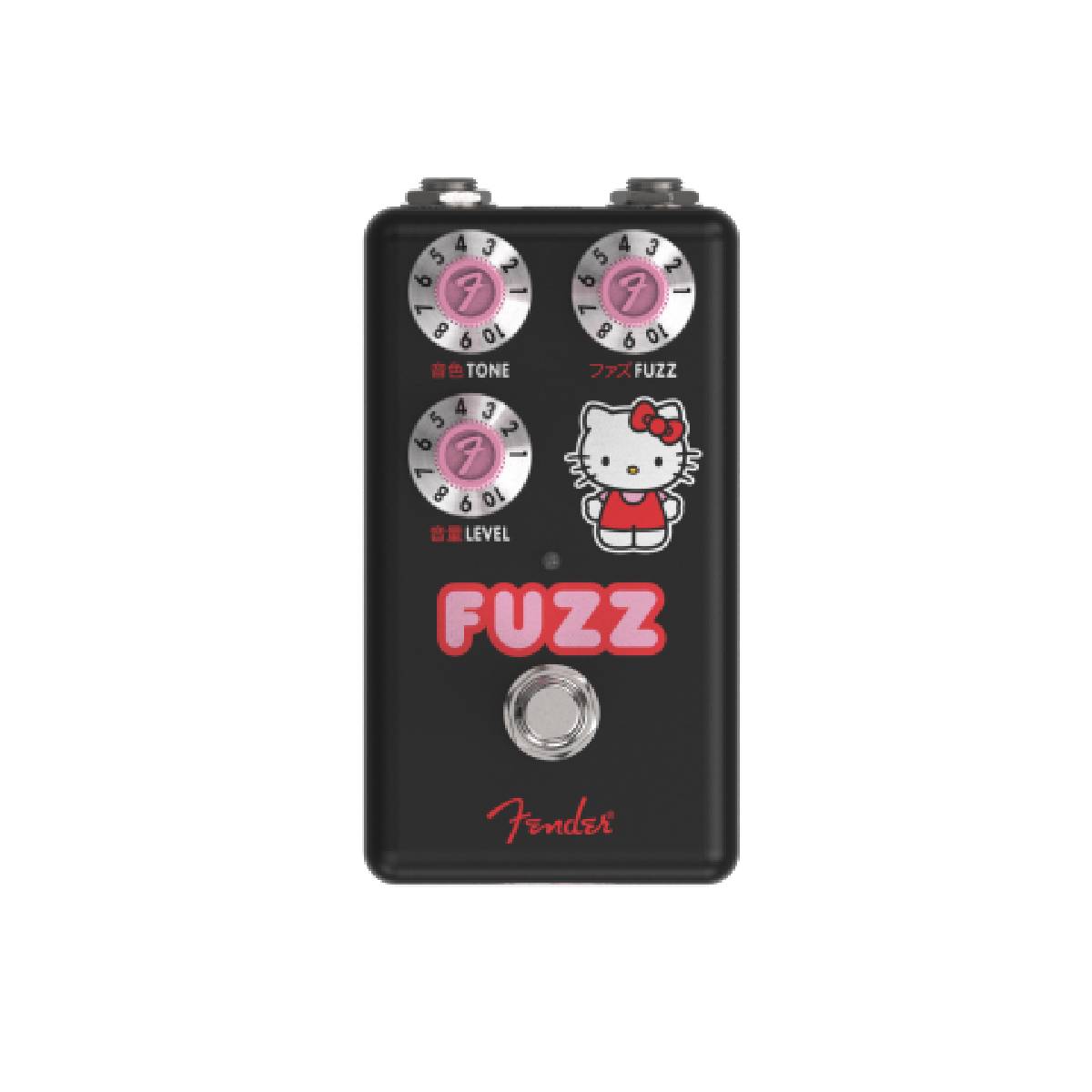 Fender x Hello Kitty Fuzz Effects Pedal Black - 0234557005 - Belfield Music Fender x Hello Kitty Fuzz Effects Pedal Black - 0234557005 - Belfield Music