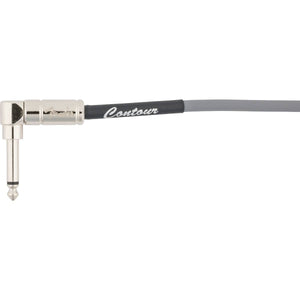 Fender Contour Series Instrument Cable 9m (30ft) Coiled Guitar Lead Inca Silver - 0990573024