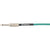 Fender Contour Series Instrument Cable 9m (30ft) Coiled Guitar Lead Sherwood Green - 0990573046
