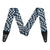 Fender Guitar Strap Wavy Checkerboard Polyester Blue - 0990637262
