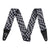 Fender Guitar Strap Wavy Checkerboard Polyester Gray - 0990637248