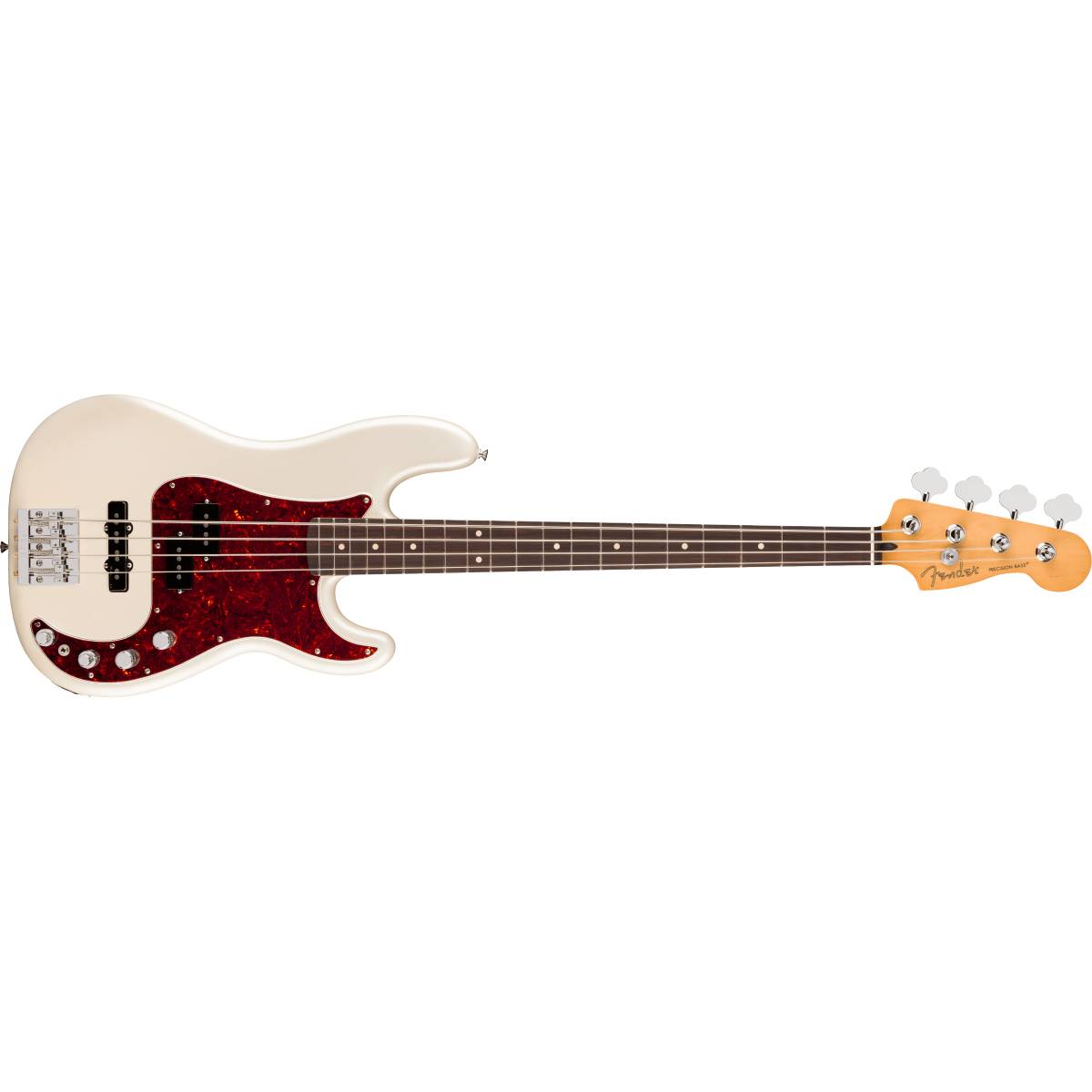 Fender Player II Modified Active Precision Bass Guitar RW Olympic Pearl - MIM 0147490323