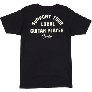 Fender Support Your Local Guitar Player Tee Black Medium M - 9193828406