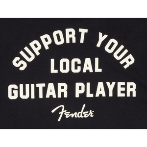 Fender Support Your Local Guitar Player Tee Black Medium M - 9193828406