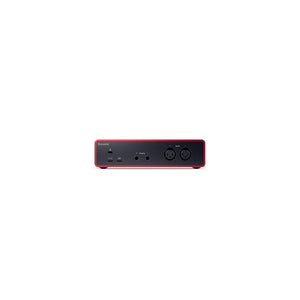 Focusrite Scarlett 2i2 USB Audio Interface (Generation 4) 2-in/2-out