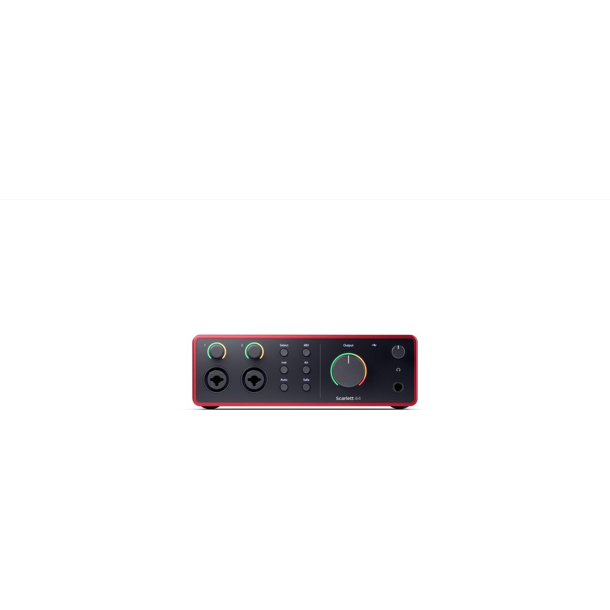 Focusrite Scarlett 4i4 USB Audio Interface (Generation 4) 4-in/4-out