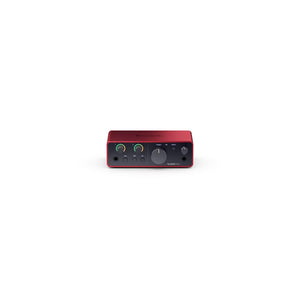 Focusrite Scarlett Solo Studio USB Audio Interface (Generation 4) 2-in/2-out w/ Mic & Headphones