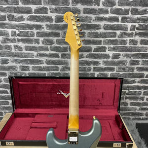 Fender Custom Shop Limited Edition 1965 Dual-Mag Stratocaster Electric Guitar RW Aged Blue Ice Metallic - Journeyman Relic - 9236081269