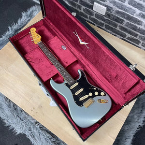 Fender Custom Shop Limited Edition 1965 Dual-Mag Stratocaster Electric Guitar RW Aged Blue Ice Metallic - Journeyman Relic - 9236081269