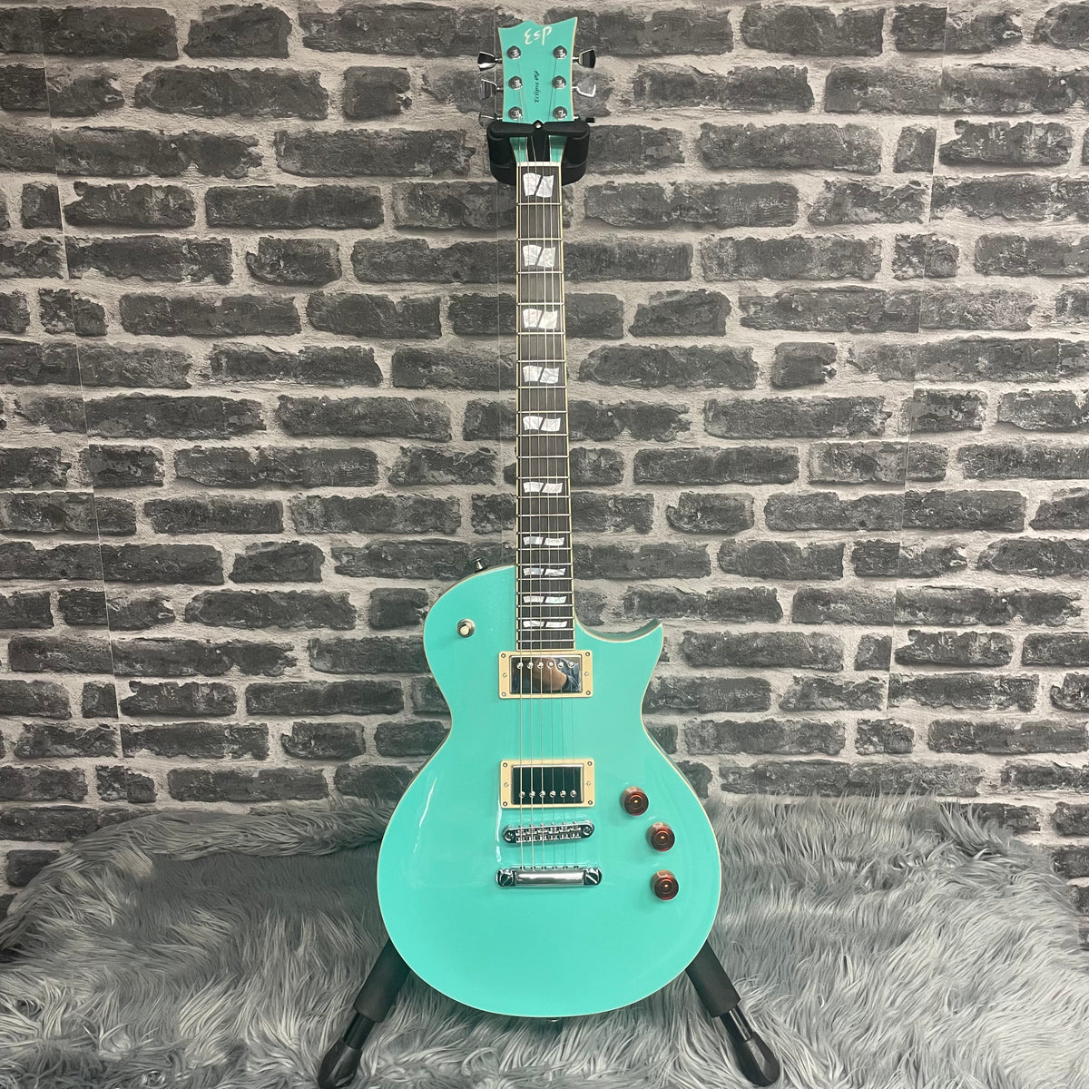 ESP USA Eclipse Electric Guitar Oasis Green w/ Duncans