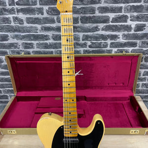 Fender Custom Shop Limited Edition '53 Telecaster Electric Guitar MN Aged Nocaster Blonde - Relic - 9236080869