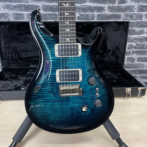 PRS Paul Reed Smith Core Custom 24-08 Electric Guitar Whale Blue Black Burst - Pattern Thin Neck