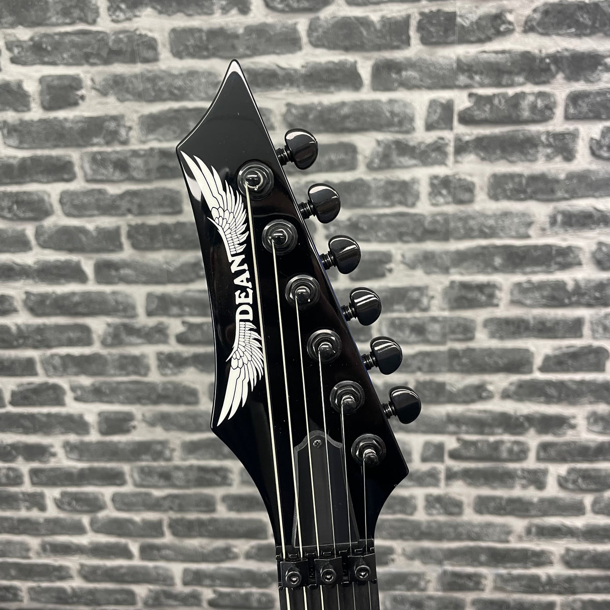 Dean USA Morningstar Custom Shop Electric Guitar Black w/ Floyd