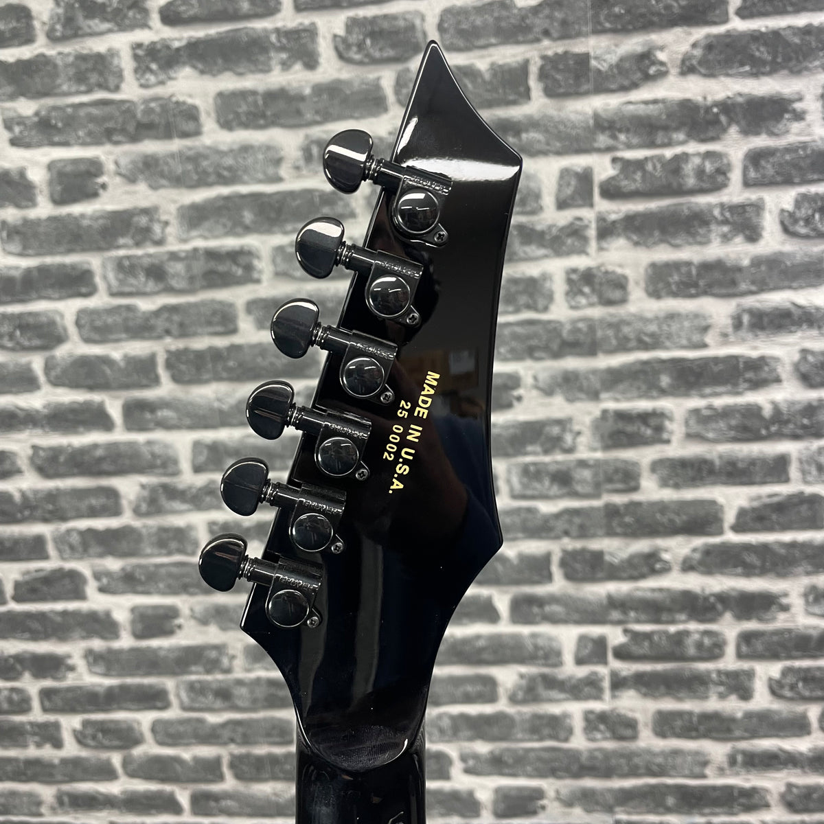 Dean USA Morningstar Custom Shop Electric Guitar Black w/ Floyd