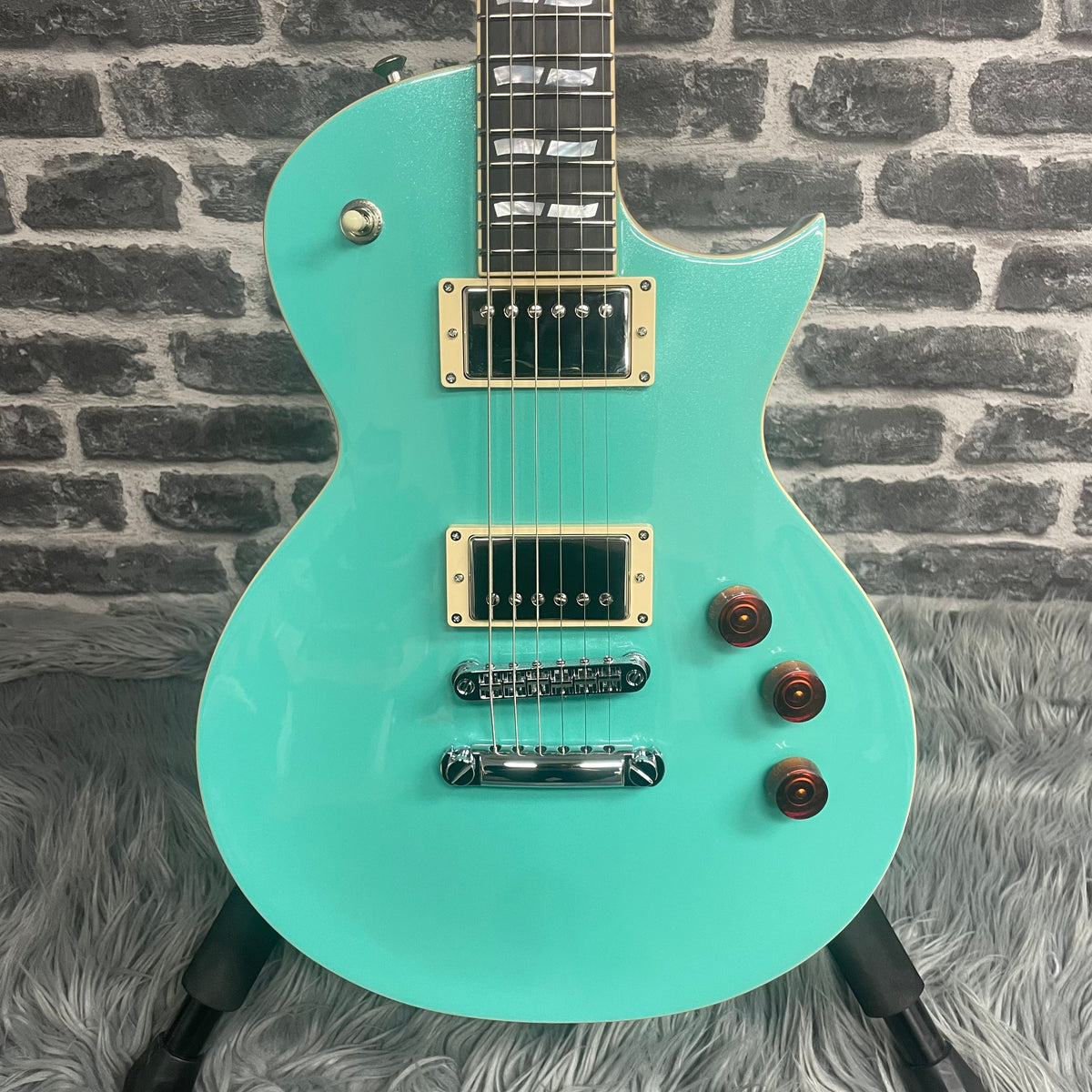 ESP USA Eclipse Electric Guitar Oasis Green w/ Duncans