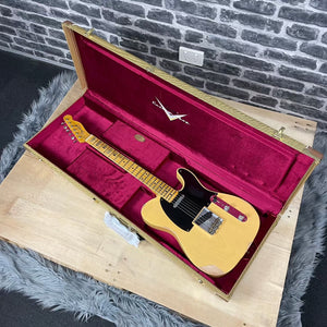 Fender Custom Shop Limited Edition '53 Telecaster Electric Guitar MN Aged Nocaster Blonde - Relic - 9236080869