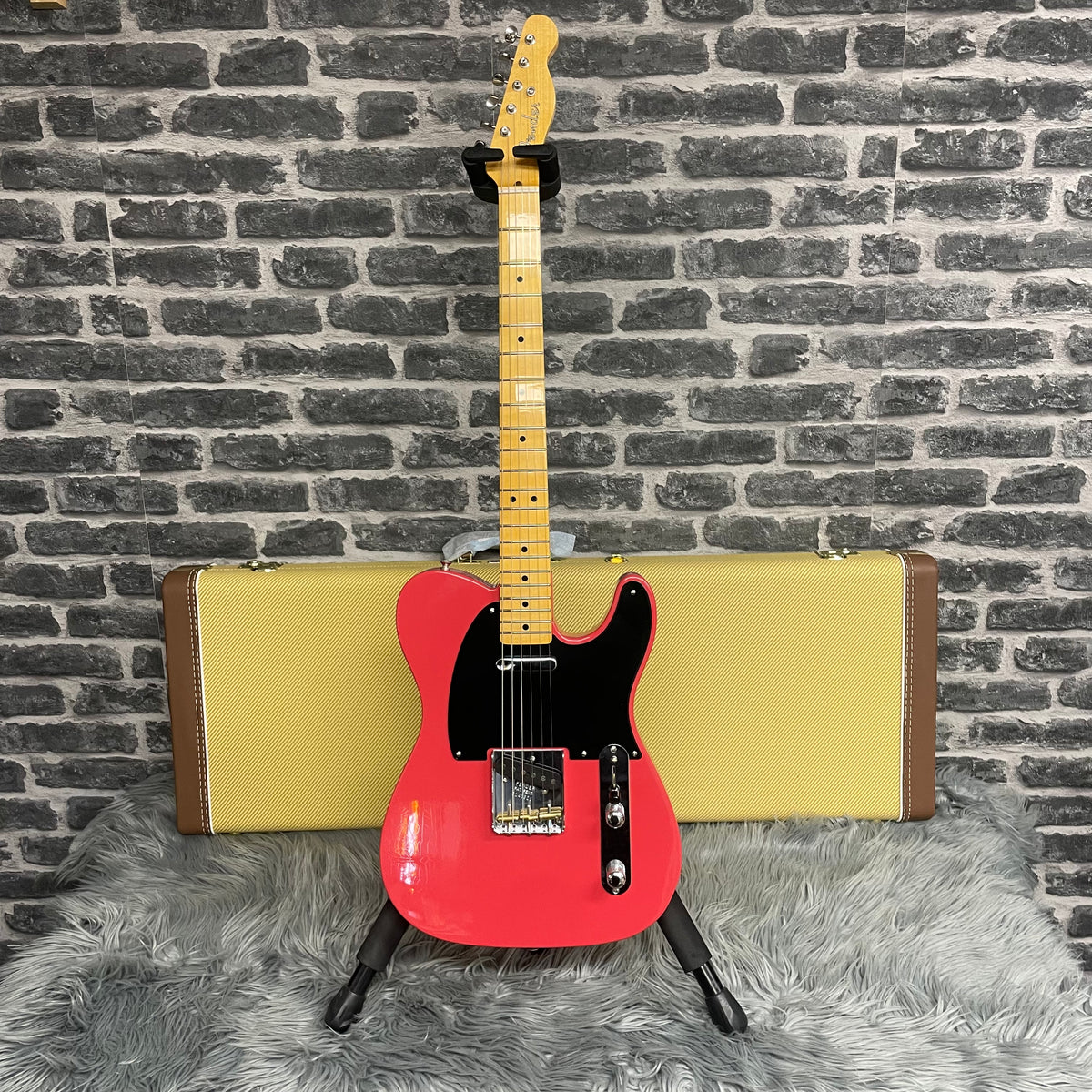 Fender Custom Shop Limited Edition '51 Nocaster Electric Guitar Fiesta Red - Deluxe Closet Classic - 9236910317