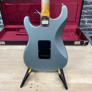 Fender Custom Shop Limited Edition 1965 Dual-Mag Stratocaster Electric Guitar RW Aged Blue Ice Metallic - Journeyman Relic - 9236081269